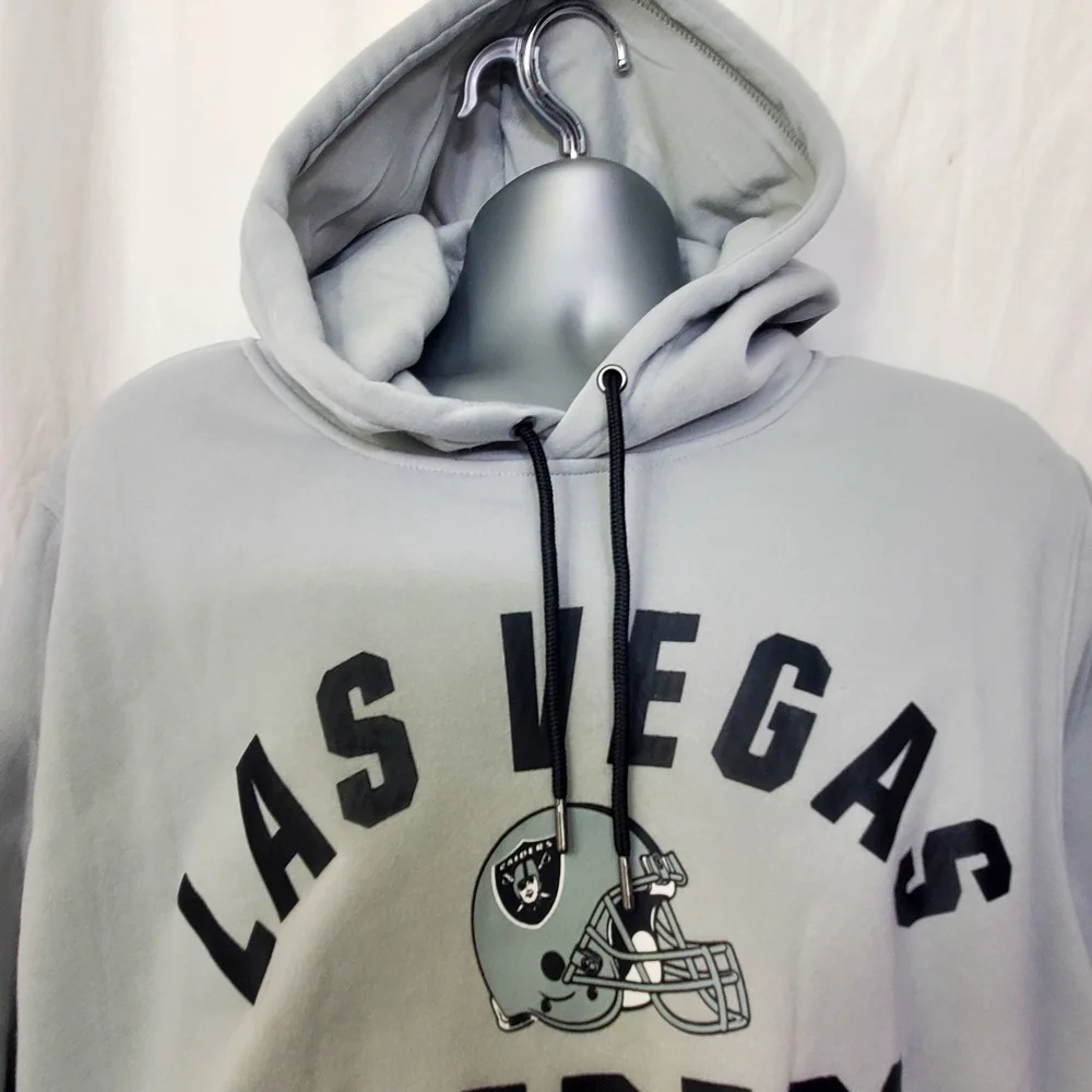 NFL Las Vegas Raiders Gray Hoodie NWT - Picture 5 of 9